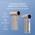 thumbnail image 4 of JISULIFE Portable Turbo Fan - 100-Speed Adjustable, 9000mAh Rechargeable, LED Display, Metal Shell with Accessories, 4 of 8