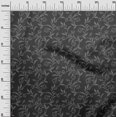 thumbnail image 3 of oneOone Polyester Spandex Gray Fabric Floral Craft Projects Decor Fabric Printed By The Yard 56 Inch Wide, 3 of 5
