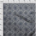 thumbnail image 3 of oneOone Cotton Cambric Dark Navy Blue Fabric Block Craft Projects Decor Fabric Printed By The Yard 56 Inch Wide-Q5, 3 of 5