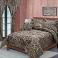 thumbnail image 3 of Max-5 Polycotton Camo Comforter with 100% Polyester Filling, Rustic & Forest Themed Comforter Set by Visi-One, Brown, 3 of 3