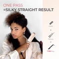 thumbnail image 2 of Hair Straightener Brush TYMO Ring w/ Built-in Comb Peach, 2 of 7