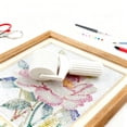 thumbnail image 3 of TIELUTT Art Roller DIY Craft for Rhinestone Embroidery Easy Grip Hand Roller Detachable Painting Fabric Pens Coffee Live Easy Clean Easter Table Decorations Sponge Daddy Holder, 3 of 3