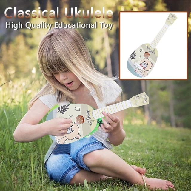 LSLJS Children-Size Electric Guitar Attracts Children's Attention.6 String Mini Guita