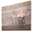 thumbnail image 1 of Design Art - Fleurs de Renoncule dans un Vase de Vélo, 1 of 5