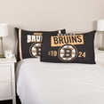 thumbnail image 4 of NHL Boston Bruins 2-Pack Pillowcases, 20" x 30", 4 of 7