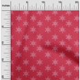 thumbnail image 1 of oneOone Cotton Silk Fabric Floral Block Printed Fabric 1 Yard 42 Inch Wide, 1 of 4