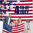 thumbnail image 4 of EGNMCR Room Decor,, Independence Day Decorations Congratulations Independence Day Banner Holiday Party Decorations Hanging Flags Patriotic Decorations Photo Backdrops Independence Day Decorations, 4 of 6