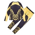 thumbnail image 3 of Men‘s Compression Base Layer 2PCS Clothes Set Athletic Fitness Quickly Dry Long Sleeve Tights T-Shirt Leggings, 3 of 8