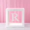 thumbnail image 1 of Event & Party 26 Letters DIY Balloons for Wedding Confession Birthday Party Decoration White Transparent Balloons, 1 of 7
