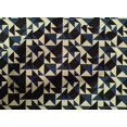 thumbnail image 5 of oneOone Tissu Popeline de Coton Imprimé Géométrique Triangle Tissu de Couture BTY 42 Pouces de Large, 5 of 5