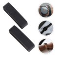 thumbnail image 3 of KAKOWELY Watch Strap Loop 2pcs Watch Band Rings Silicone Watch Band Strap Loops Movable Rings Watch Strap Keeper Compatible for Garmin Fenix 5X (Black, Internal Diameter, 26mm), 3 of 4