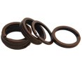 thumbnail image 4 of Abbracc Various Split Key Rings Keys Chain Bag Charms Clasp flat round circle clip 4 4, 4 of 9