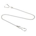 thumbnail image 1 of Unique Bargains 11.81' Toilet Handle Lever Flush Replacement Stainless Steel Ball Flappers Chain 6 Pack, 1 of 6