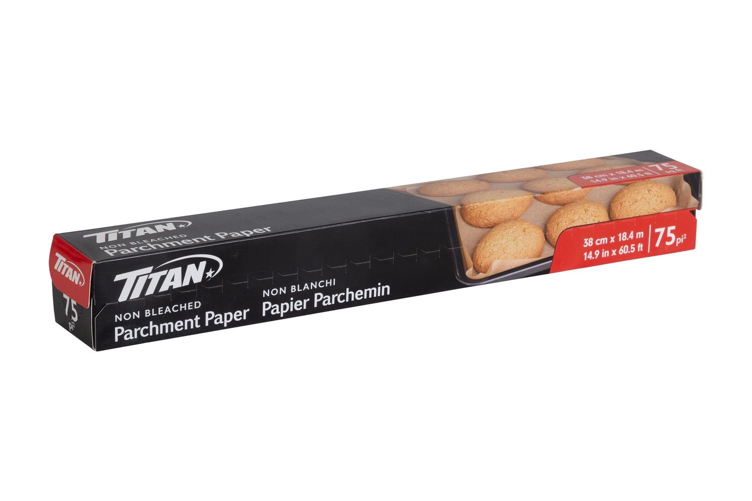 Titan Papier Parchemin Non Blanchi, 75 Pieds