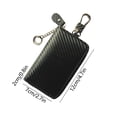 thumbnail image 3 of Lksixu Sac Rétro Faraday pour Clé de Voiture Ant-i contre le Vol, Tissu de Protection Interne Rfid, Bacs de Rangement pour Clés de Voiture, Organisateurs et Rangement, 3 of 6