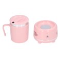 thumbnail image 4 of Plus Froid Chaud Tasse de Refroidissement Rapide Chauffage Facile Control Courbé Poignée Tampons Antidérapants Chauffe-Café pour Bouteille d'Ours de Café Rose, 4 of 12