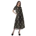 thumbnail image 2 of Moomaya Robes d'Été pour Femmes Imprimées Grande Taille en Coton Flex Robes pour Dames, 2 of 5