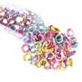 thumbnail image 1 of 100 Pcs Élastiques pour Queue de Cheval Sans Pli Bandes pour Cheveux Élastiques pour Queue de Cheval, 1 of 10