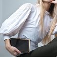 thumbnail image 4 of Women Clear Purse Acrylic Clear Clutch Bag, Shoulder Handbag With Removable Gold Chain Strap, 4 of 6