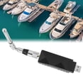 thumbnail image 1 of Dual Channel AIS Receiver USB Output with Antenna Stainless Steel Foldable Portable for Boat Marine, 1 of 5