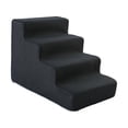thumbnail image 2 of Dog Stairs Pet Steps Ramp Puppy Stairs Convenient Cat Stairs Dog Steps Removable 4 Steps Balck, 2 of 9