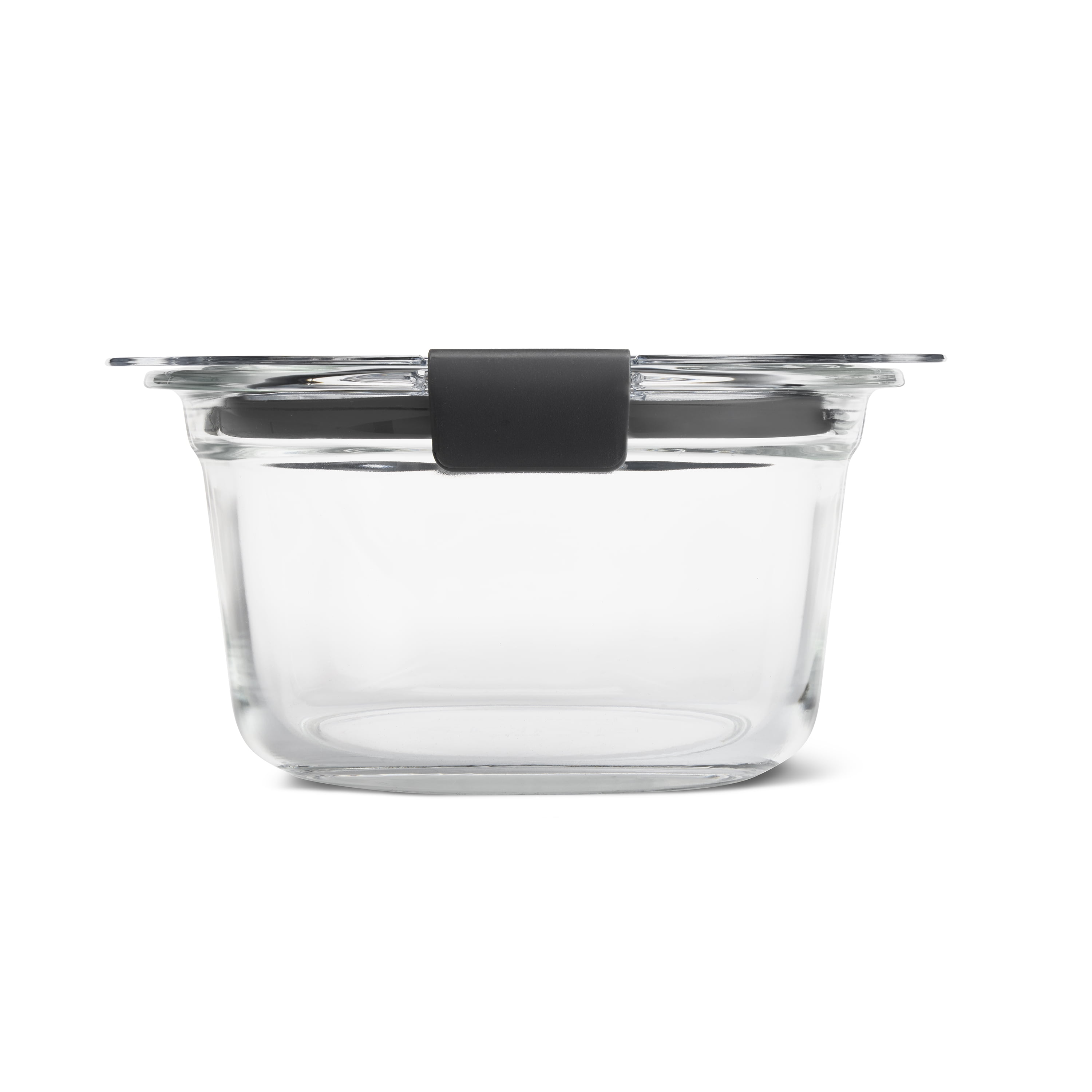 Rubbermaid Brilliance Glass Round Leak-Proof 2.9-Cup Food Storage Container