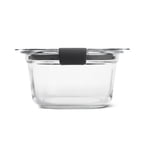 Rubbermaid Brilliance Glass Round Leak-Proof 2.9-Cup Food Storage Container