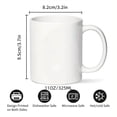 thumbnail image 3 of Photo Coffee Mug Customizable DIY Picture For Family Lovers Unique Keepsake Drinkware, 3 of 7
