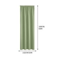 thumbnail image 3 of Aihimol Rideaux Occultants/52 x 63 Pouces/ensemble de 2 Panneaux Rideaux Assombrissants pour Chambre, 3 of 6