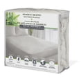 thumbnail image 2 of Safdie & Co. Mattress Protector D Bamboo Jacquard White, 2 of 2