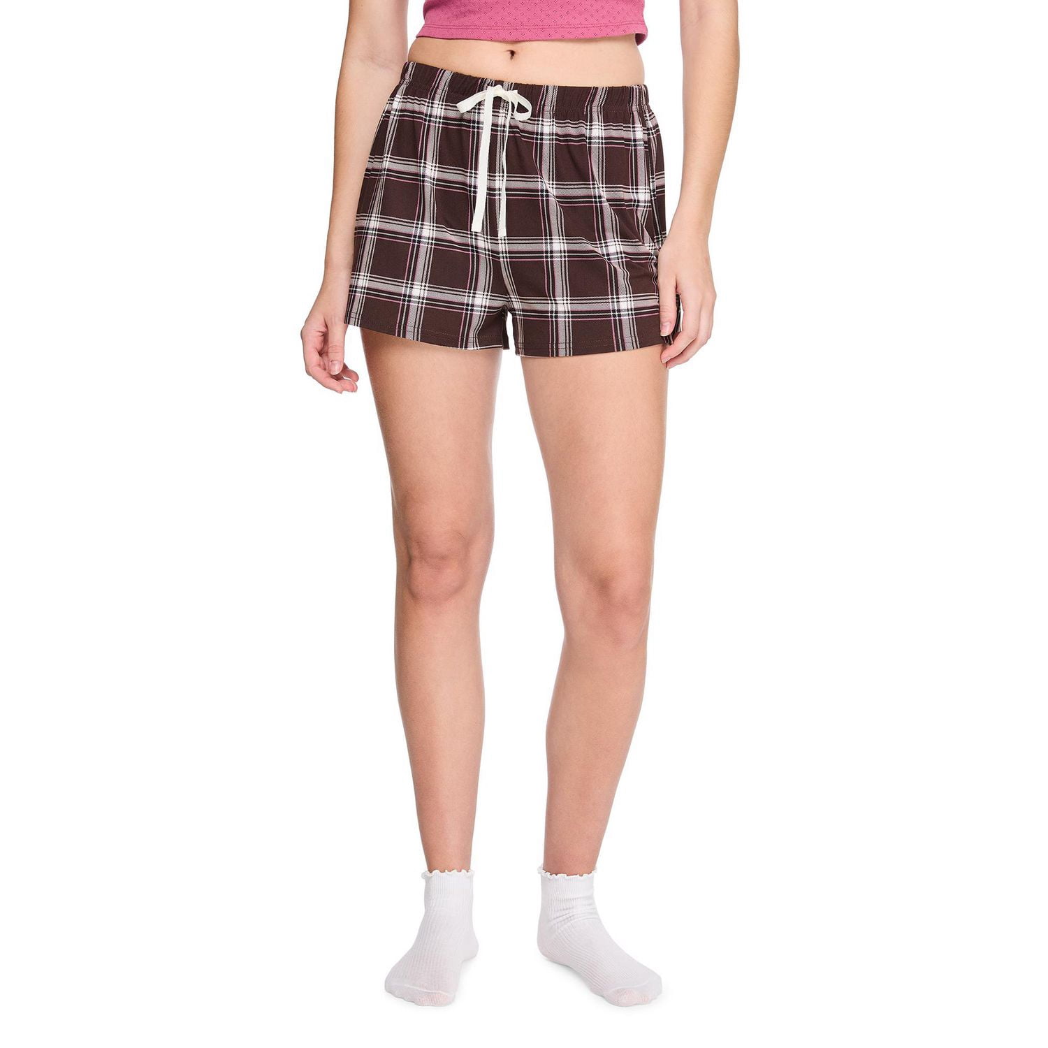 No Boundaries Women's Peached Pajama Short