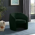 thumbnail image 2 of Meridian Furniture Acadia Fauteuil d'Appoint en Tissu Bouclé Vert, 2 of 6