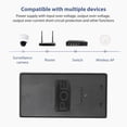 thumbnail image 3 of 15V 0.8A 24W Desktop POE Power Injector Ethernet Adapter Surveillance CCTV, 3 of 8