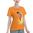 thumbnail image 2 of T-Shirt Basique à Manches Courtes pour Femmes Dragon Ball Wukong, 2 of 6