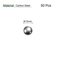 thumbnail image 2 of Unique Bargains Billes de Roulement en Acier au Carbone 12 mm Polies avec Précision, Lot de 50, 2 of 5