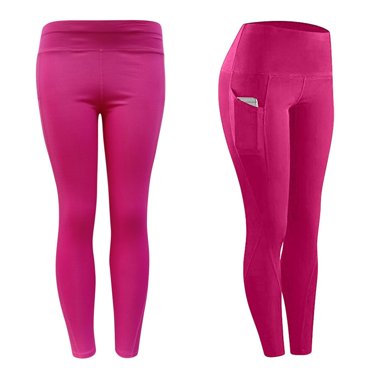 TIMIFIS Leggings for Women Workout Leggings for Women Women Workout Out Pocket Leggings Fitness Sports Running Yoga Athletic Pants