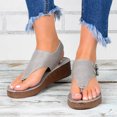thumbnail image 2 of Kcodviy Sandales Décontractées Ajourées pour Femmes, Sandales Nées pour Femmes, Tongs à Plateforme, Sandales Huarache pour Femmes, Sandales Compensées, Chaussures, 2 of 2