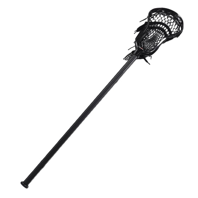 30 Inch Lacrosse Stick, Non Slip Aviation Men Lacrosse Stick with Mesh Pocket for Enhanced Ball Control and Game Performance