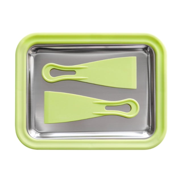 Lipstore Machine à Crème Glacée Machine à Yogourt d'Été pour Crème Roulée Maison Gelato Vert