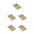 thumbnail image 3 of Youkk Polyester Chenille Bath Mat - Strong Water Absorption Exquisite Crafted Soft Texture No Shedding Camel 40cm*60cm 5Set, 3 of 6