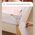 thumbnail image 4 of Fixing 2 Academy Bed Sheet Holders Straps for Tight Fitted Sheets | Quick Install with and Metal Construction Holders for Sofa Mattress Covers and Home Bedding, 4 of 6