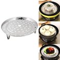 thumbnail image 1 of Cheers Stainless Steel Steamer Rack Insert Stock Pot Steaming Tray Stand Cookware, 1 of 7