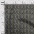 thumbnail image 1 of oneOone Cotton Poplin Fabric Leaves & Floral Block Printed Craft Fabric BTY 42 Inch Wide, 1 of 4