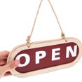 thumbnail image 4 of BESTYASH Panneau Open Closed pour Porte d'Entreprise en Bois Informations Client 1 Paquet, 4 of 5