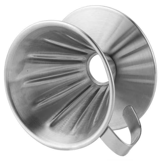 Stainless Steel Pour Over Coffee Dripper Cone Filter Cup Stand Coffee Machine Accessories for Home and Office