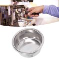 thumbnail image 3 of Stainless Steel Coffee Filter,Portafilter Filter 2 Cup Stainless Steel Coffee Filter Porous Filter Basket For 54mm Handle For Portafilter Coffee Machine, 3 of 8