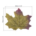 thumbnail image 2 of Unique Bargains Artificial Leaves Fall Maple Autumn Fake Leaf Decoration, Purple 500 Pack, 2 of 5