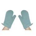 thumbnail image 3 of 2 Pc Ustensile Front Cousue Four Mitt Blue, 3 of 3