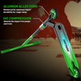thumbnail image 3 of TOYTEXX STPRO200 Trottinette Freestyle avec Compression HIC et Roulements ABEC-9 pour Enfants et Adultes – Vert, 3 of 6