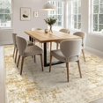 thumbnail image 4 of x Area Rug Living Room Rugs Washable Neutral Modern Abstract Soft Thin Large Rug Indoor Floor No Slip Rug Carpet for Bedroom Under Dining Table Home Office Decor Grey, 4 of 9
